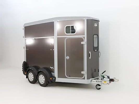 Ifor Williams Pferdeanhänger HB506|Sattelkammer|Anthrazit