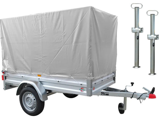 Stema Anhängerset Variolux 750 inkl. Hochplanenset 100cm+Abstellstützen+Stützrad