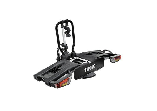 Thule EasyFold XT 933 - Faltbarer Kupplungstrager fur 2 Fahrrader -E-Bikes & MTB